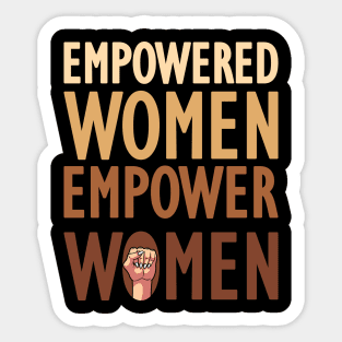 Empowered Women Gift Sticker